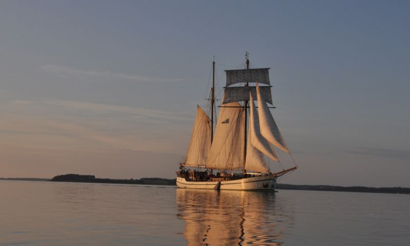 Die "Weisse Düne" Segelschoner