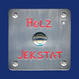 kleines quadratisches Klingelschild