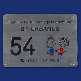 Schönes Türschild für Kindertagesstätte Kita