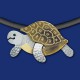 Schildkröte Halskette