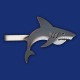 schwarzer Hai Haifisch Krawattenklammer