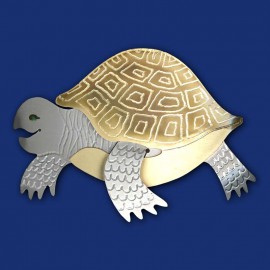 Schildkröte Metall-Haarspange
