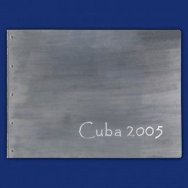 Metallordner aus Aluminium als Fotomappe